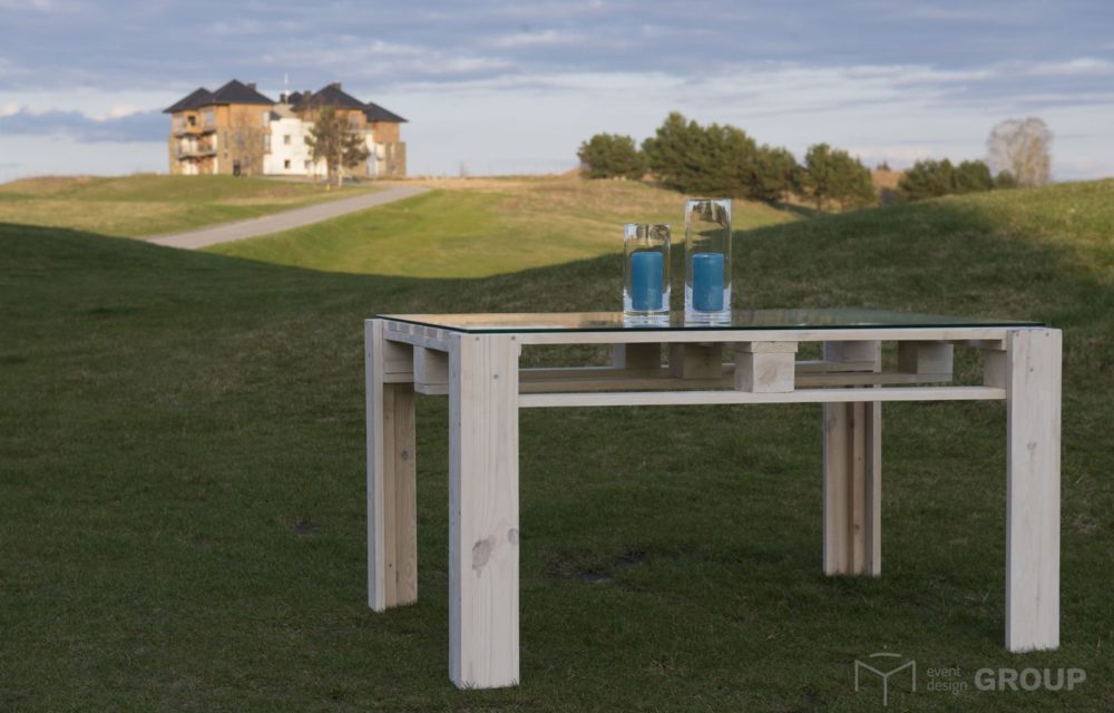 Eco stół – wysoki, szeroki