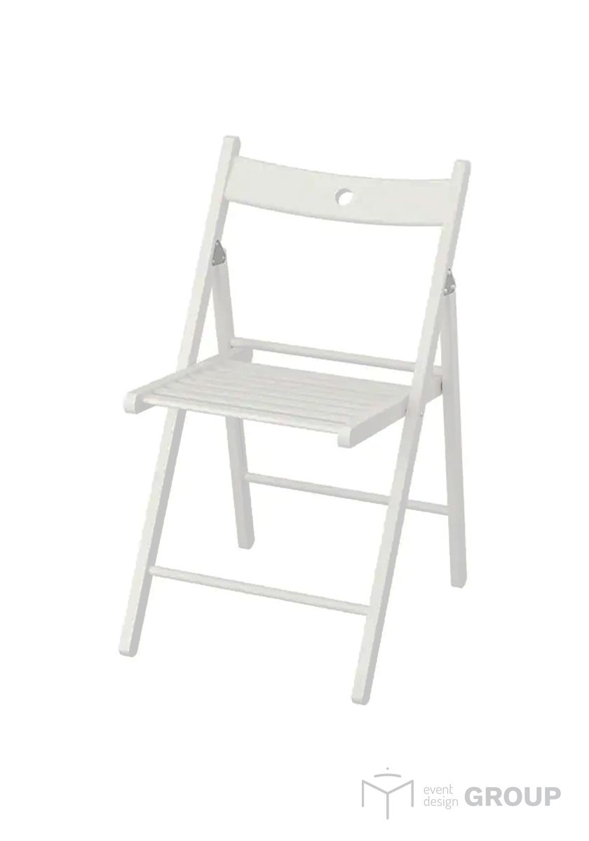 Krzesło białe, drewniane