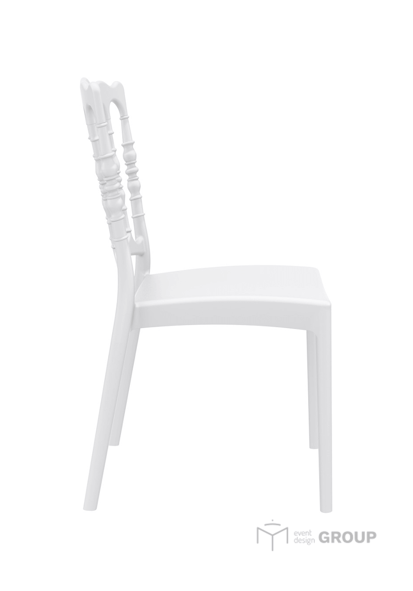Krzesło Napoleon, białe